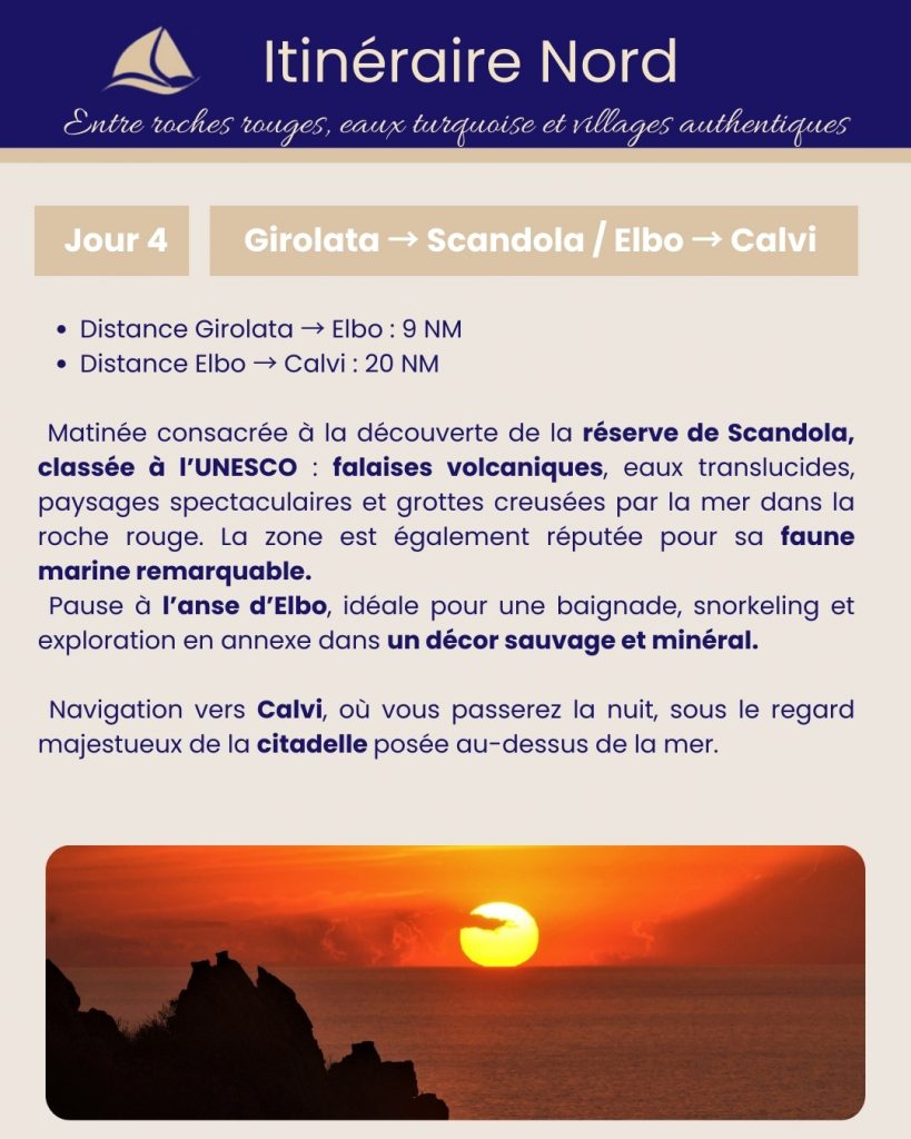 Croisière en Corse - itinéraire Nord 05