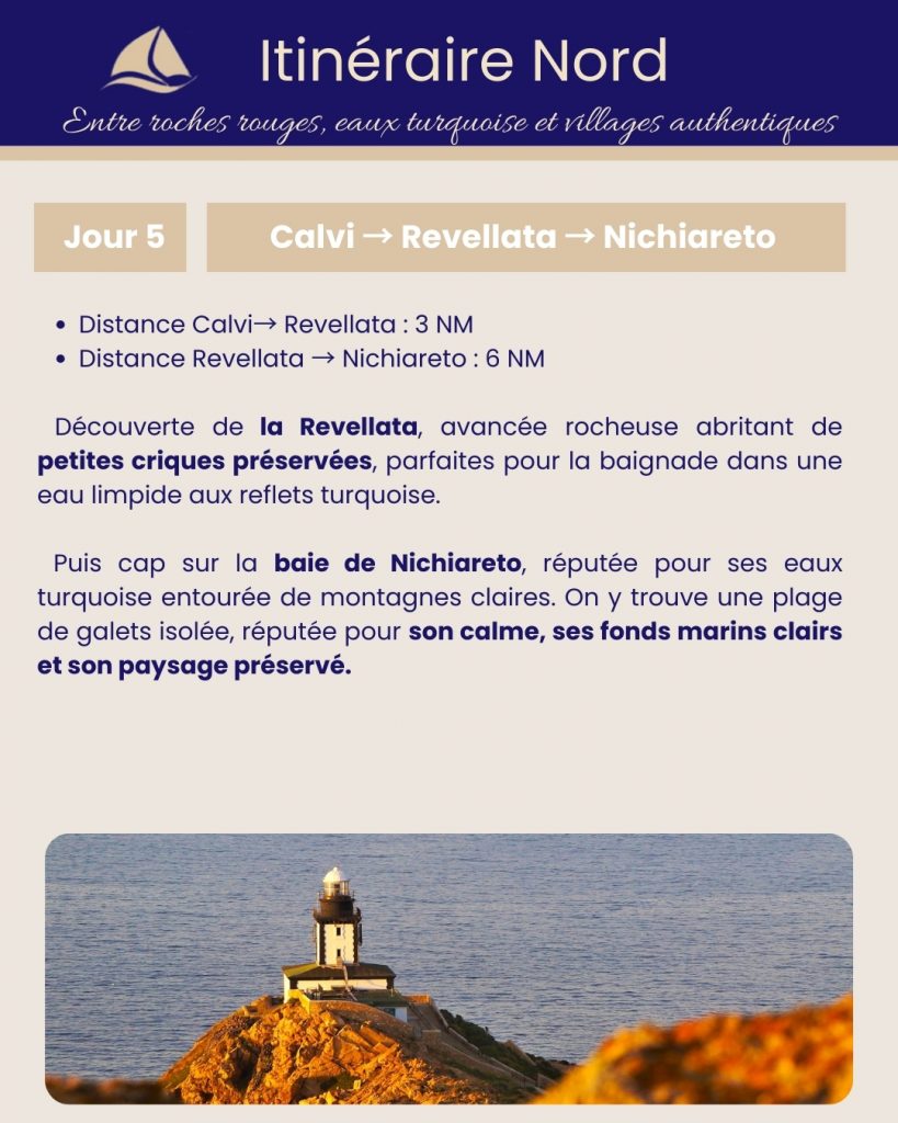 Croisière en Corse - itinéraire Nord 06