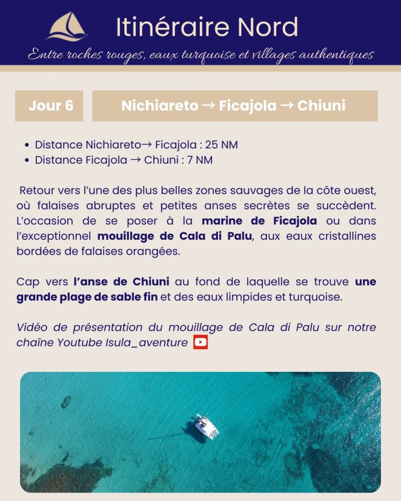 Croisière en Corse - itinéraire Nord 07