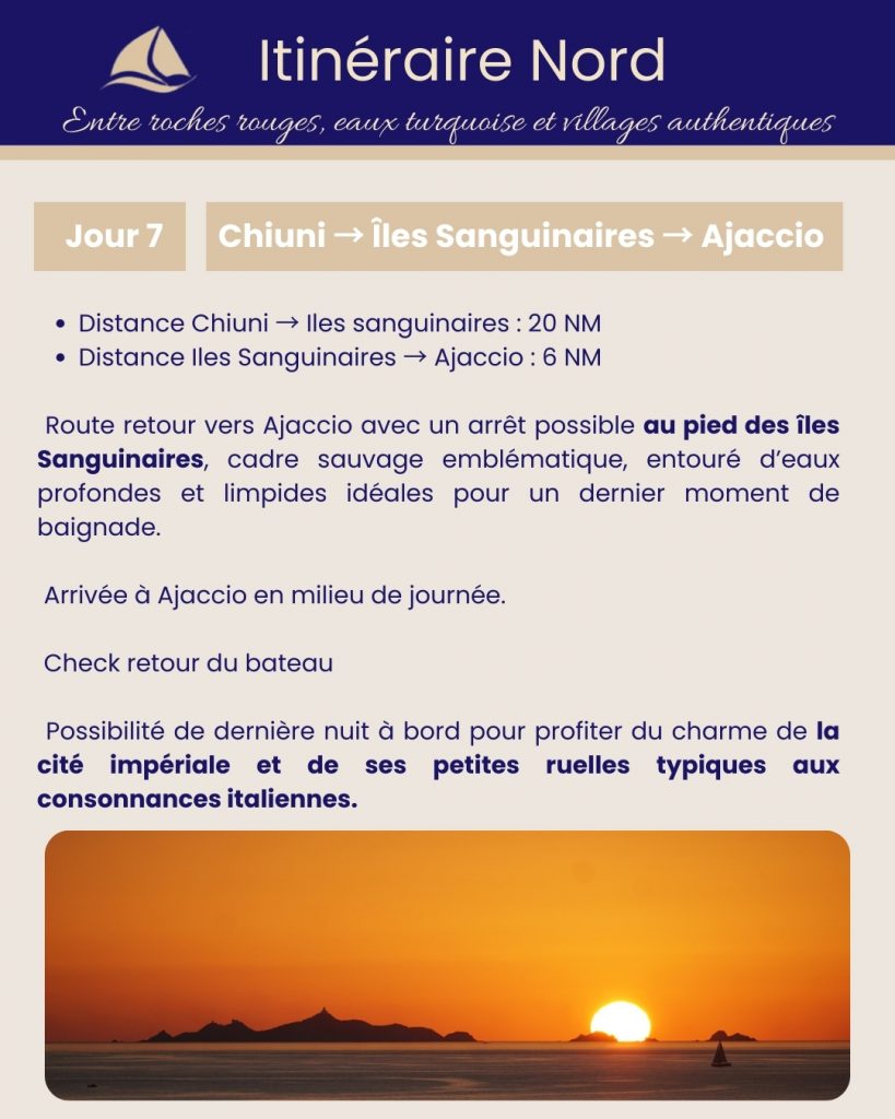 Croisière en Corse - itinéraire Nord 08