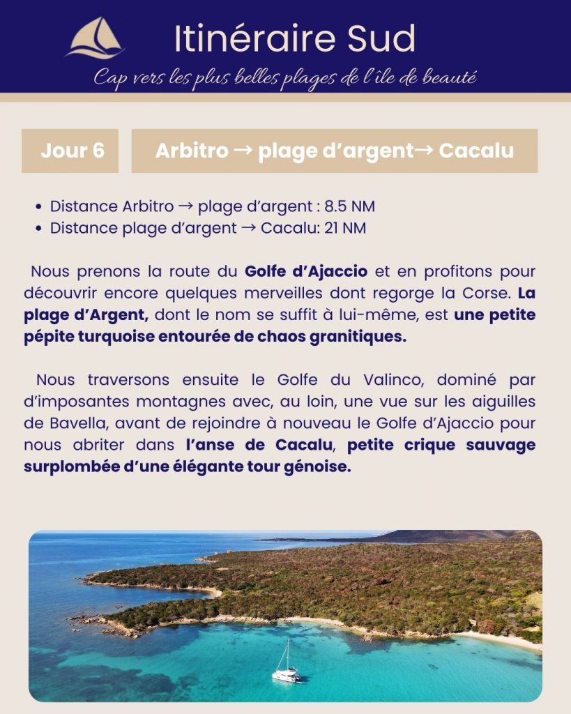 Croisière en Corse - itinéraire Sud 07